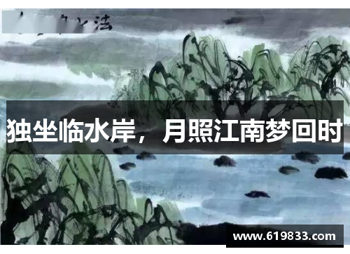 独坐临水岸，月照江南梦回时